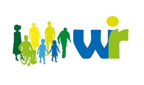 WIR für Menschlichkeit und Vielfalt (Logo: Lebenshilfe)