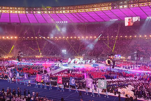 Beeindruckende Eröffnung der Special Olympics Weltspiele im Berliner Olympiastadion (Foto: LHB - Dr. Jürgen Auer)